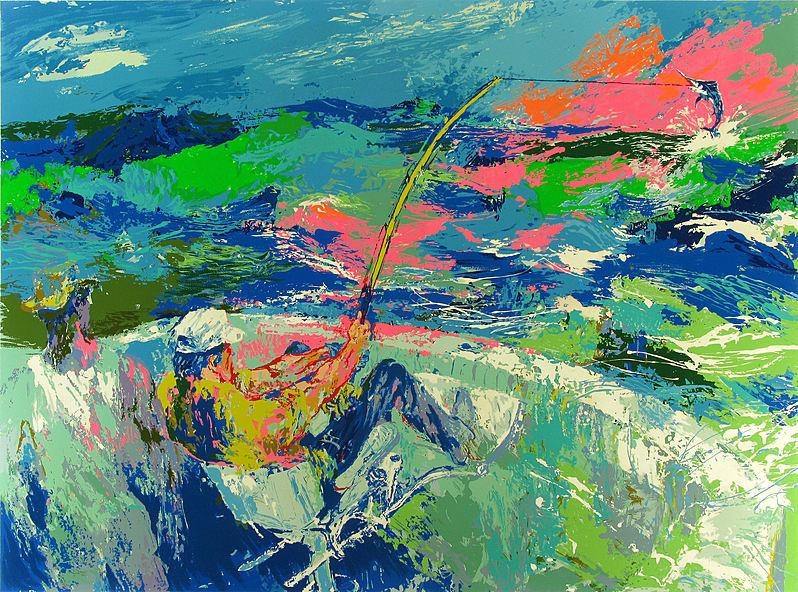 Leroy Neiman Marlin Fishing
